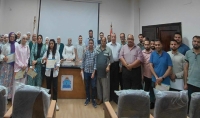 اختتمت اليوم السبت الموافق 25 - 7 - 2026 فعاليات دورتي إعداد المعلم الجامعي رقم 126 ورقم 127 .
