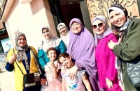 زيارة ميدانية لمؤسسة رعاية الأيتام (بنات) وتقديم التهنئة لهم احتفالا بعيد الأضحى المبارك.