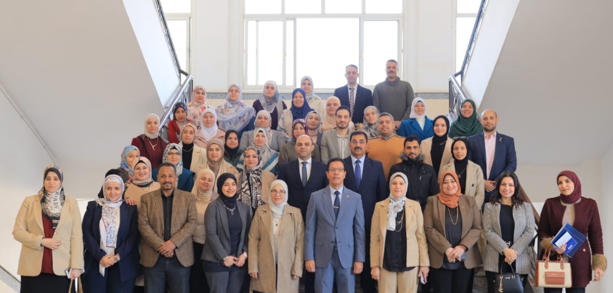 رئيس جامعة بنها يفتتح فعاليات دورة إعداد المدربين TOT