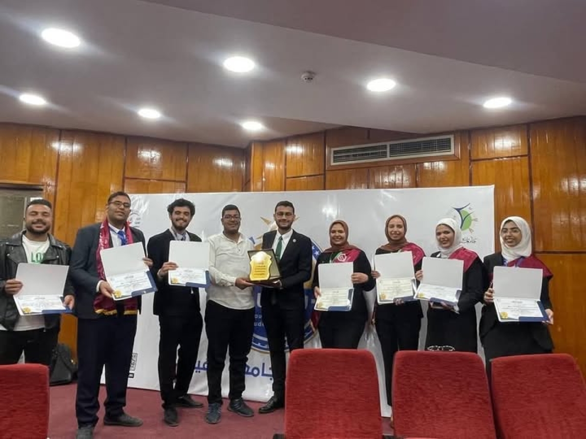 جامعة بنها تحصد المركز الأول في الملتقى القمي الرابع لسفراء النوايا الحسنة لذوي الهمم