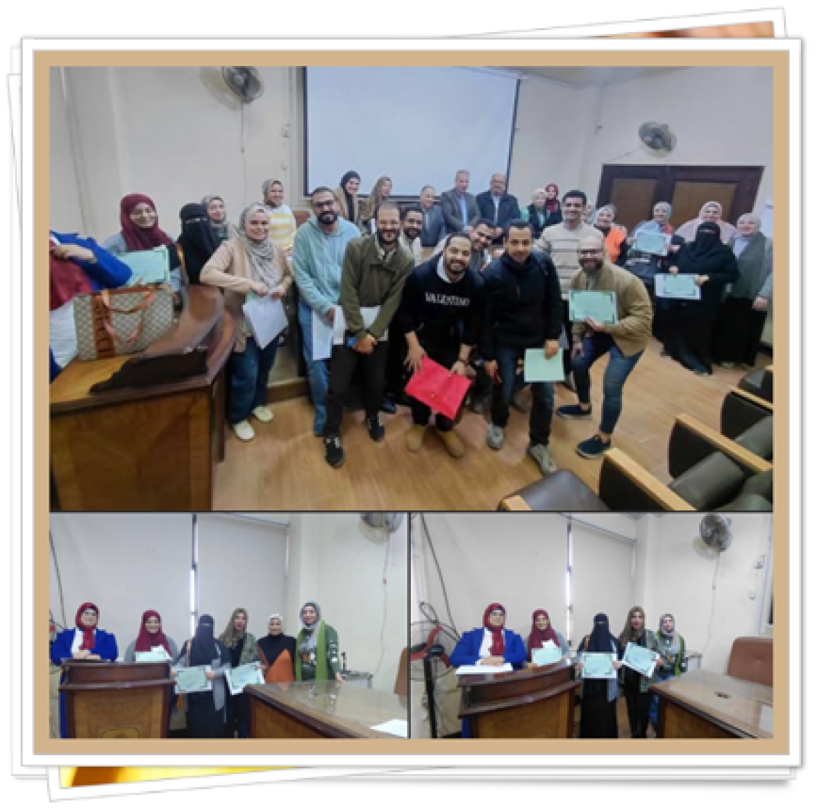 انتهاء فعاليات دورة اعداد المعلم الجامعي رقم ١٢٣